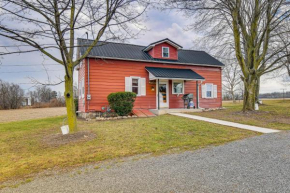 Cozy New York Farmhouse with Porch, Grill and Fire Pit